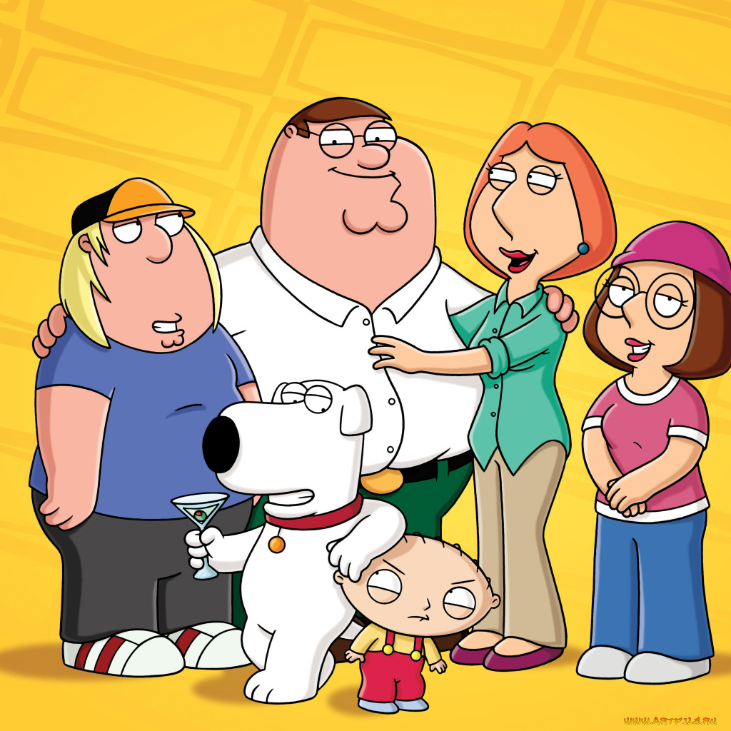 Обои Мультфильмы Family Guy, обои для рабочего стола, фотографии  мультфильмы, family, guy, stewie, meg, chris, lois, brian, peter, гриффины  Обои для рабочего стола, скачать обои картинки заставки на рабочий стол.